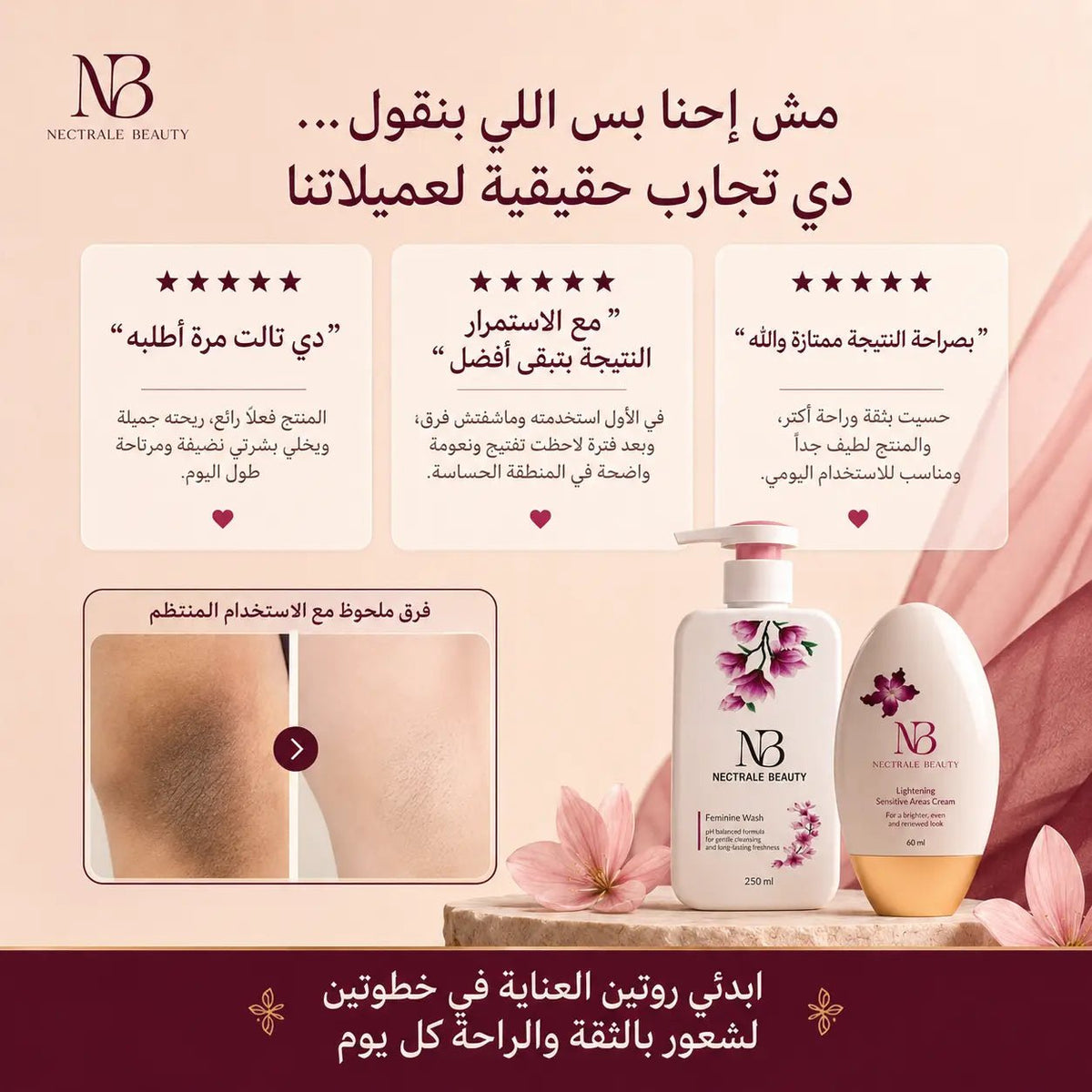Feminine Bright Care Box - Nectarale Beauty