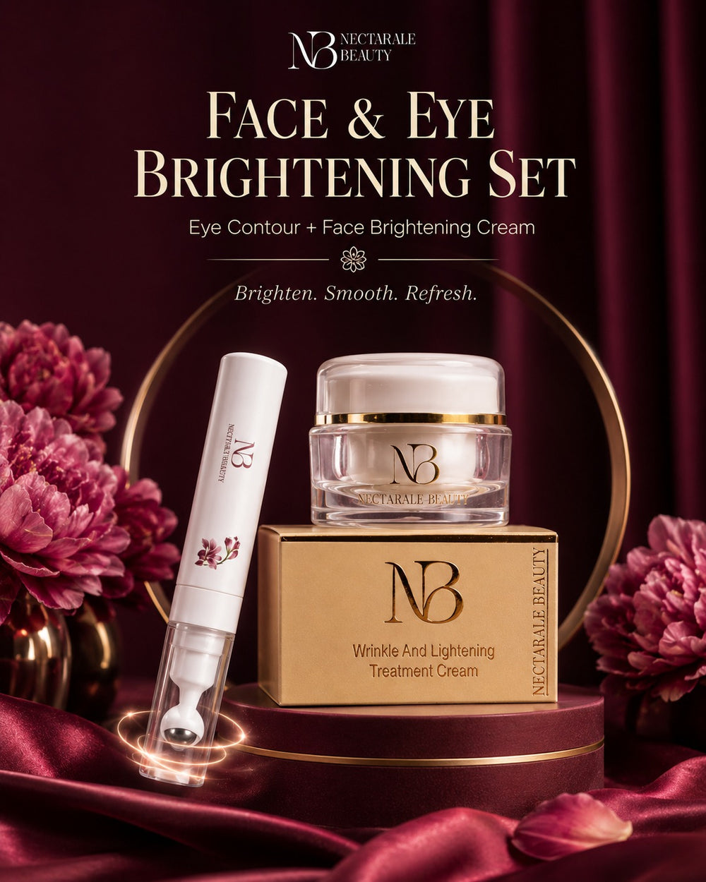 مجموعة تفتيح الوجه والعين — Face & Eye Brightening Set